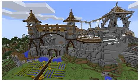 Minecraft Mountain Castle by eapatrick on DeviantArt