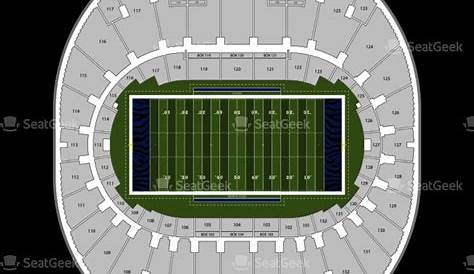liberty bowl seating chart with rows