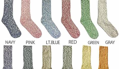 Wigwam Socks...Made in the USA | Green and grey, Navy pink, Red