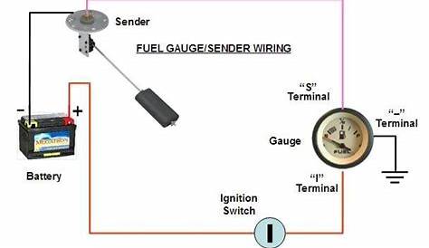boat fuel gauge wiring