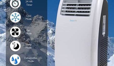 serene life portable air conditioner manual