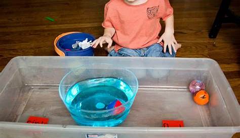 Sink or Float: Toddler Science Experiment - Busy Toddler