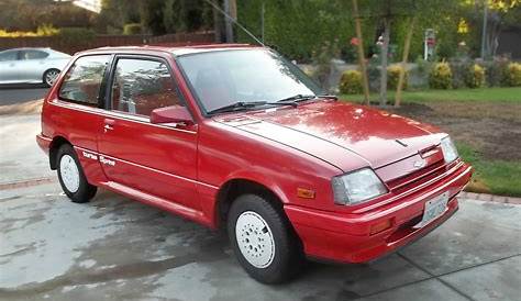 Red Rocket: 1987 Chevrolet Sprint Turbo