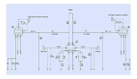 single ended 6l6 schematic