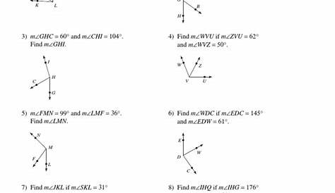 geometry segment addition postulate worksheets answer key