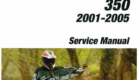 1995-2005 Yamaha YFM350FX Wolverine 4WD ATV Service Manual