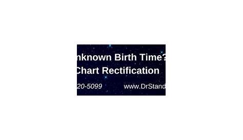 Birth Chart Rectification Calculator