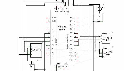 how to draw schematic diagram for arduino
