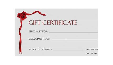 Hair Salon Gift Certificate Templates Luxury Beauty Salon Gift