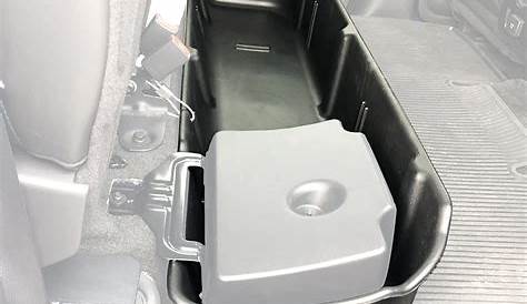 ford f150 under seat storage box