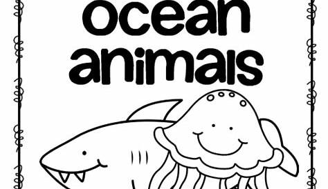 Oceans activities for preschool, prek and kindergarten