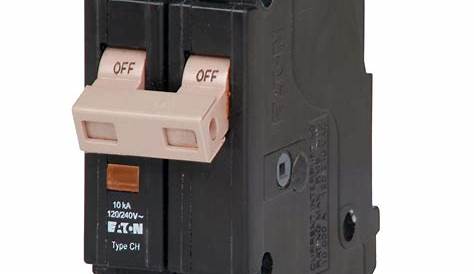 Eaton CH 40 Amp 2-Pole Circuit Breaker with Trip Flag-CHF240 - The Home