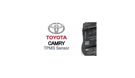 tpms relearn 2009 toyota camry