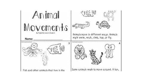 Animal Movements by Triple the Love in Grade 1 | TpT