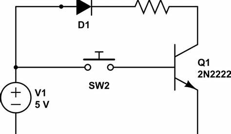 2n2222 transistor circuit diagram