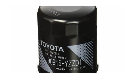 1999 Toyota Sienna Oil Filter | Low Price at ToyotaPartsDeal