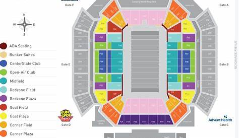 seating chart for camping world stadium
