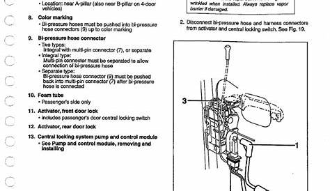 golf 4 central locking wiring diagram