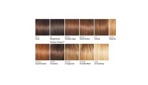 Raquel Welch Wig Colors - Color Charts - LA Wig Company
