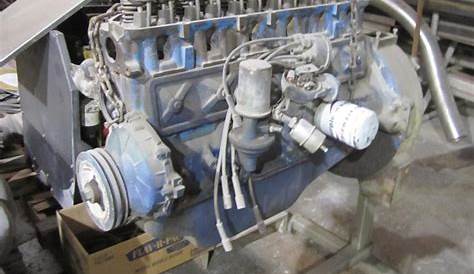 Ford industrial 300 CID six cylinder engine | no-reserve auction on
