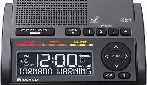USER MANUAL Midland WR400 Deluxe NOAA Weather Radio | Search For Manual