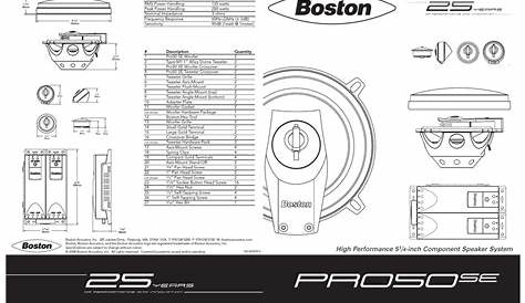 boston acoustics pv350 user manual