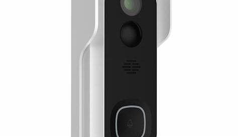 Feit Electric Smart Wired Smart Video Doorbell in White in the Video