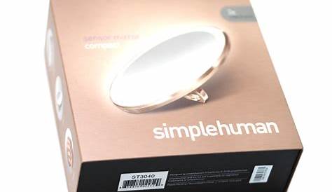 simplehuman sensor mirror instruction manual
