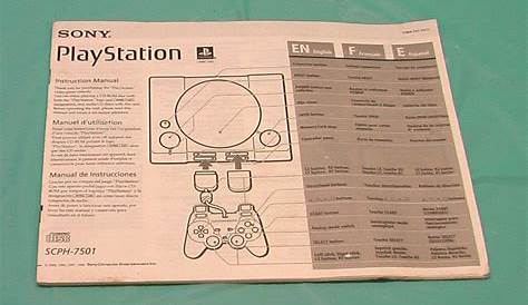 playstation 1 user manual