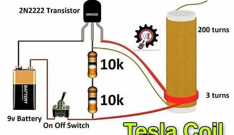 9v Tesla Coil Circuit Diagram
