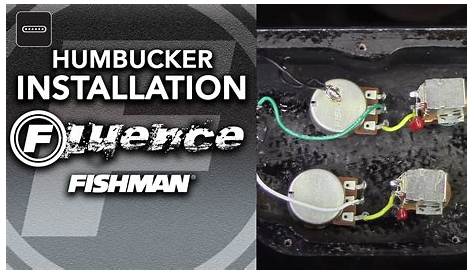 Fishman Fluence Humbucker Installation - YouTube