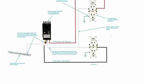 gfci circuit breaker diagram