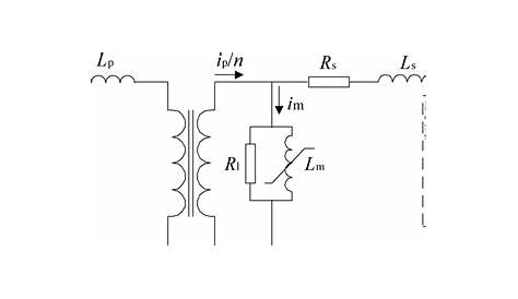 electronic transformer circuit diagram