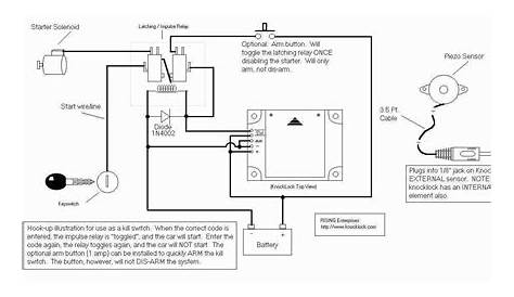 garage door opener wiring diagram