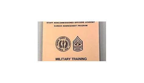 Vintage Marine Corps Institute Military Training Course Book MCI 7107C