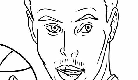 steph curry coloring pages printable