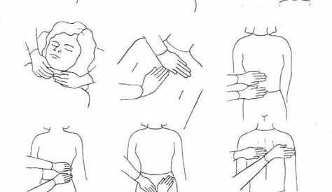 reiki hand position chart