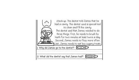 Short Stories For 3rd Graders - Dorothy Jame's Reading Worksheets