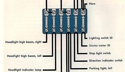 fuse box diagram wiring harness 1972