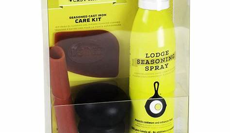 lodge seasoned cast iron care kit