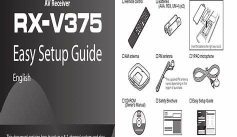 yamaha rx-v467 service manual