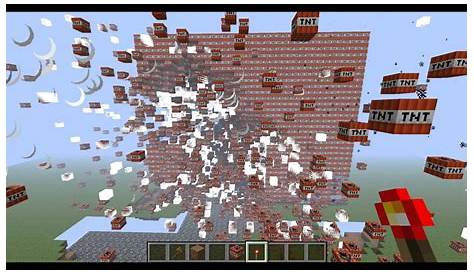 Huge TNT explosion on minecraft! almost 50000 TNT!!! - YouTube