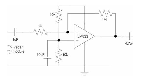 circuit diagram of radar