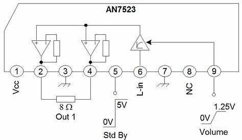 cd 7522 cs circuit diagram