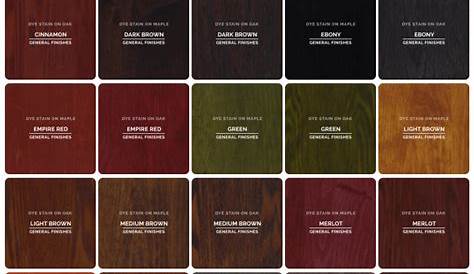 h&c solid color stain color chart
