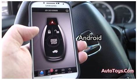 Honda Accord 2014 Drone Smart Phone Remote Start AutoToys com - YouTube