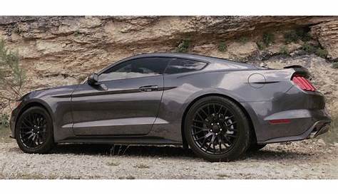 black rims for ford mustang