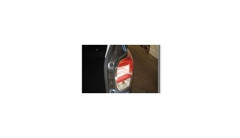 replace tail light subaru forester