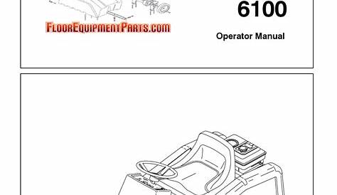 TENNANT 6100 OPERATOR'S MANUAL Pdf Download | ManualsLib