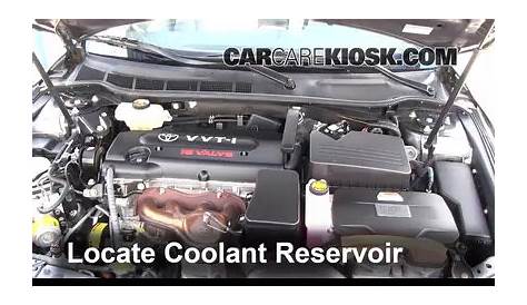 How To Add Coolant To A 2009 Toyota Camry | Toyota Ask